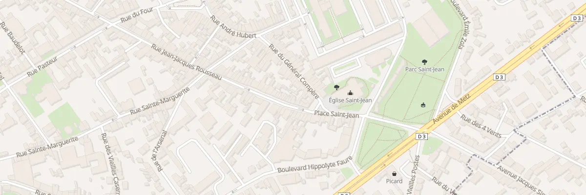 Plan du 81 Rue Jean-Jacques Rousseau à Châlons-en-Champagne