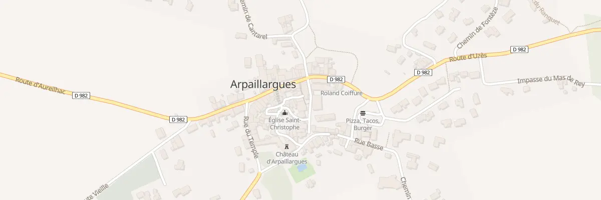 Plan du 5077 Av des Aliziers à Arpaillargues-et-Aureillac
