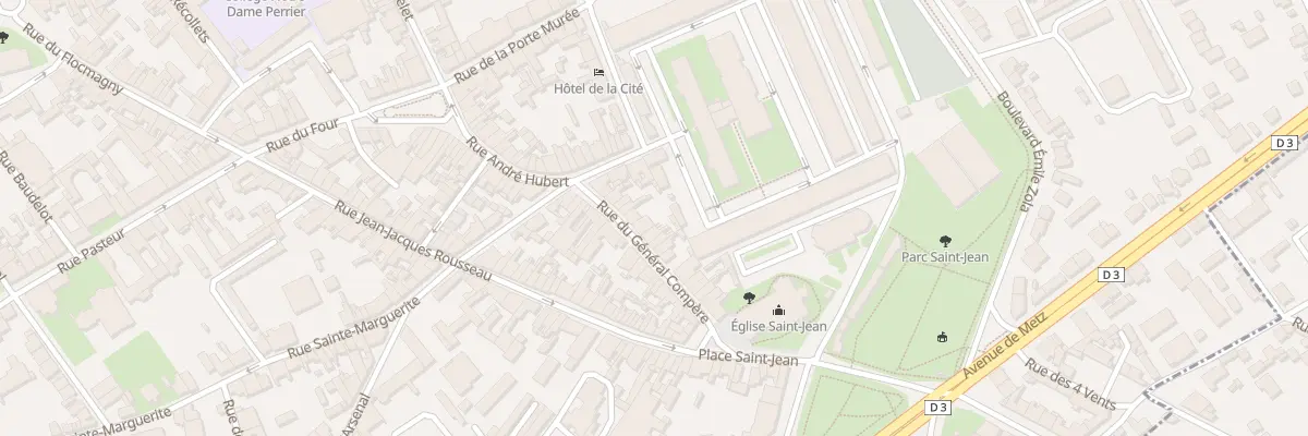 Plan du 37 Rue du Général Compère à Châlons-en-Champagne