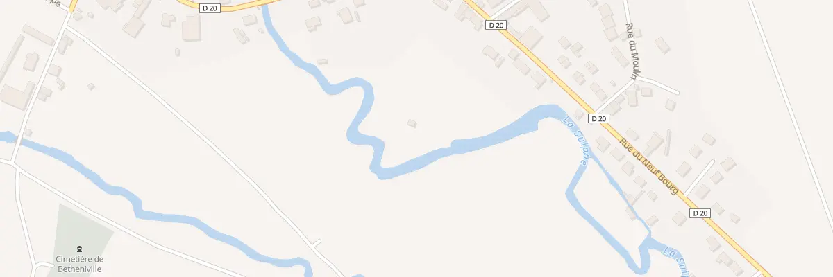 Plan du 5004 Le Neuf Bourg à Bétheniville