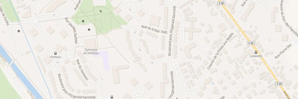 Plan du 25 Rue du 8 Mai 1945 à Châlons-en-Champagne