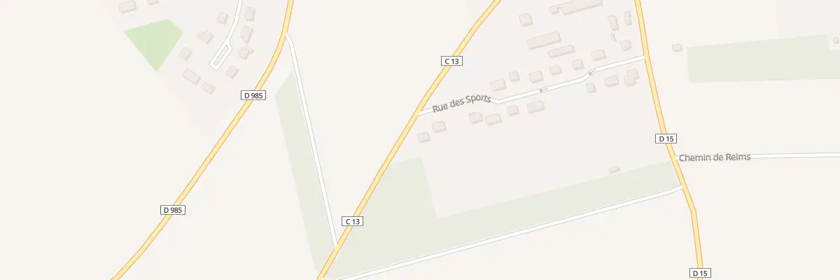 Plan du 8 Rue Sports à La Neuville-en-Tourne-à-Fuy