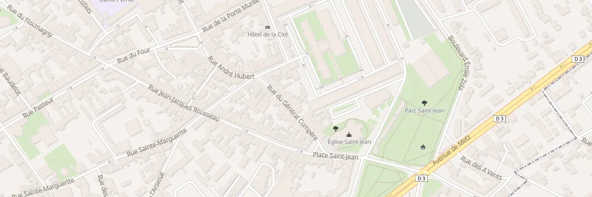 Plan du 41 Rue du Général Compère à Châlons-en-Champagne