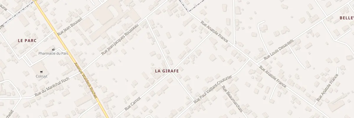 Plan du 25 Rue Carnot à Saint-Vallier