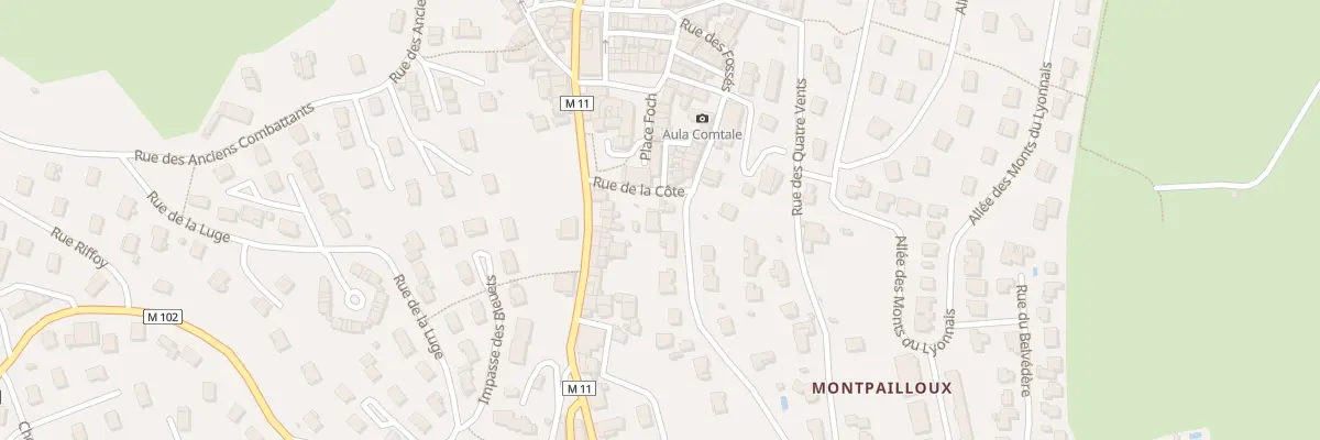 Plan du 2B Rue de Monpailloux à Saint-Héand
