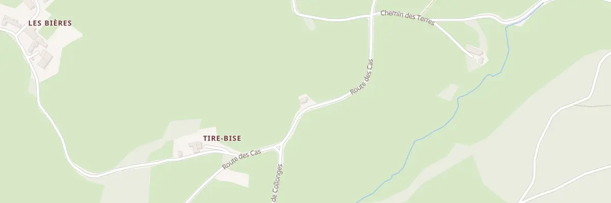 Plan du 781 Rte des Cas à Saint-Racho