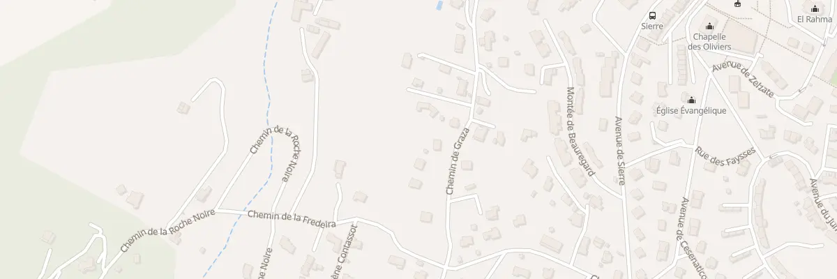 Plan du 42 Che de Grazza à Aubenas