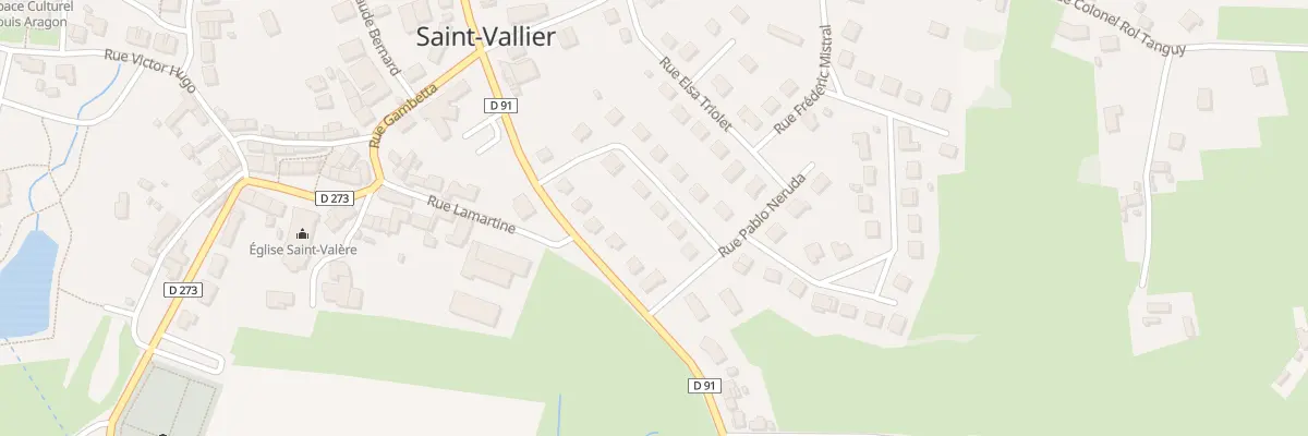 Plan du 10 Rue Roger Martin du Gard à Saint-Vallier
