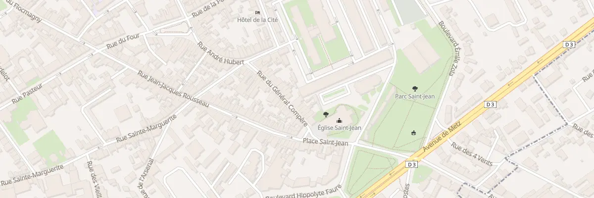Plan du 51 Rue du Général Compère à Châlons-en-Champagne