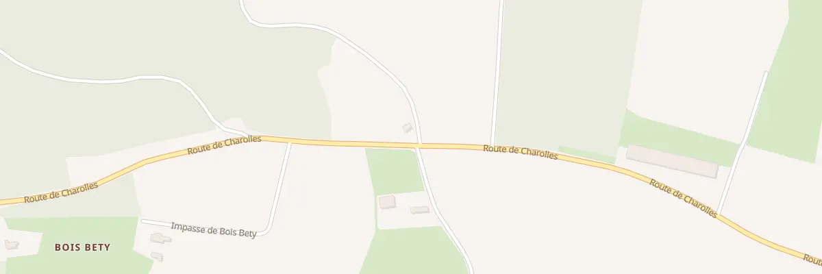 Plan du 5257 Vaivre à Beaubery