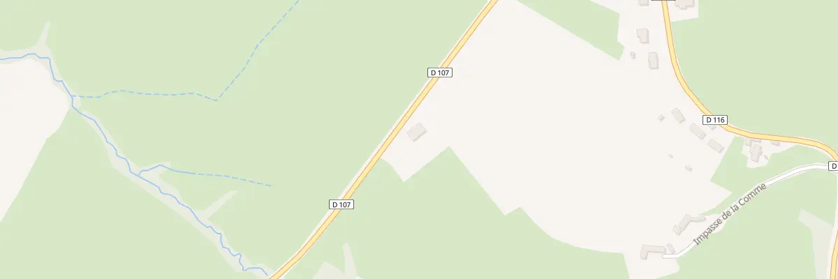 Plan du 2 Rte de Saint Léger du Bois à Curgy