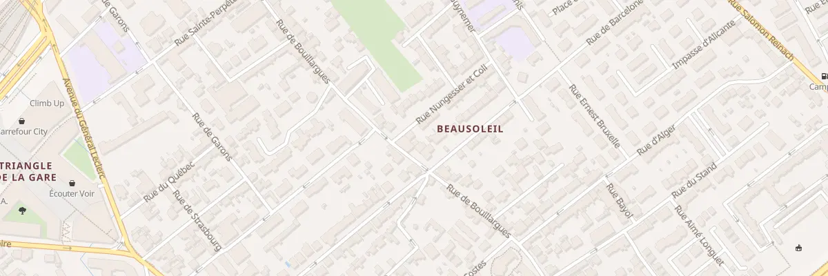 Plan du 2 Rue Nungesser et Coli à Nîmes