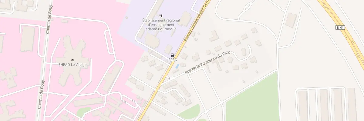 Plan du 72 Rue du Commandant Derrien à Châlons-en-Champagne