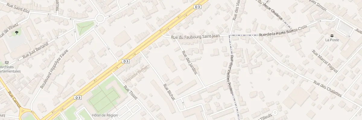 Plan du 6 Rue des Jardins à Châlons-en-Champagne