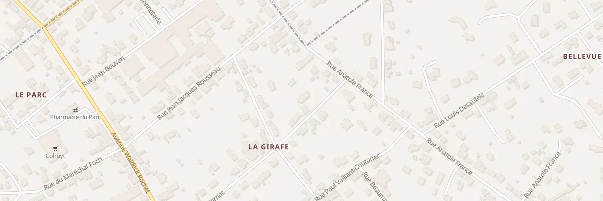 Plan du 29A Rue Carnot à Saint-Vallier