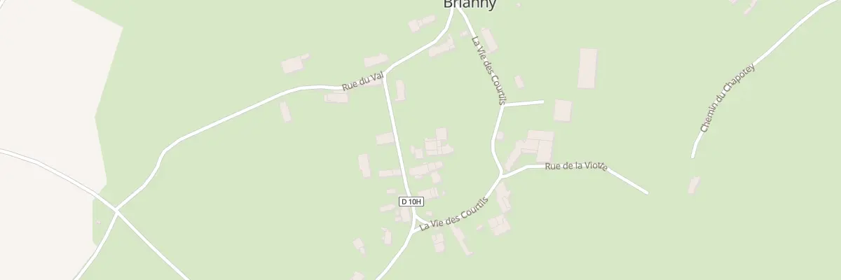 Plan du 9 Rue du Grand Brianny à Brianny