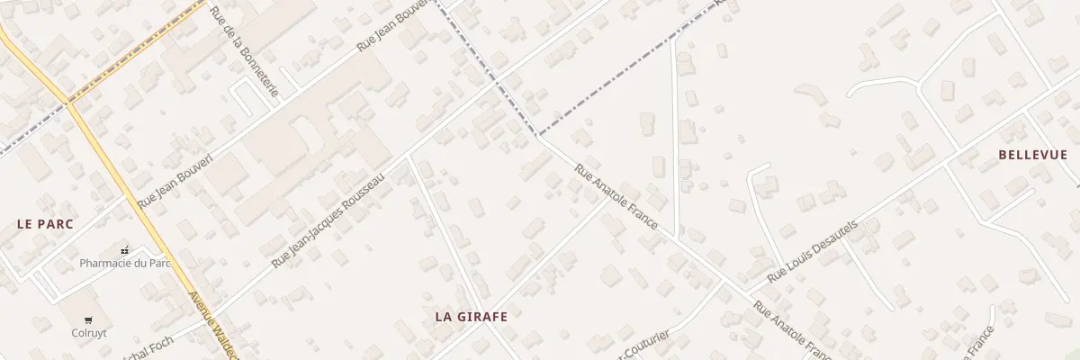 Plan du 4 Rue Anatole France à Saint-Vallier