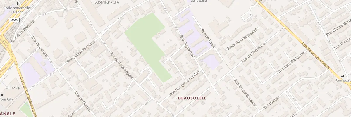 Plan du 7 Rue de Londres à Nîmes