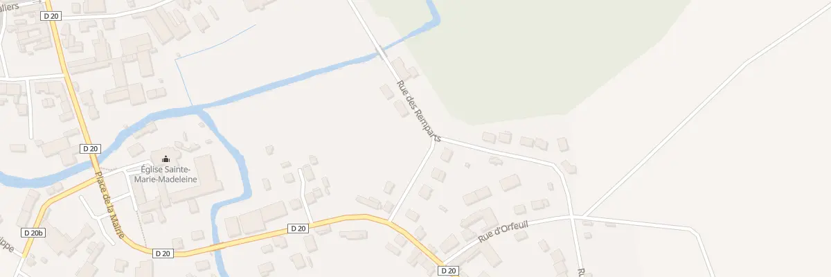 Plan du 8 Rue du Pont Molinet à Bétheniville