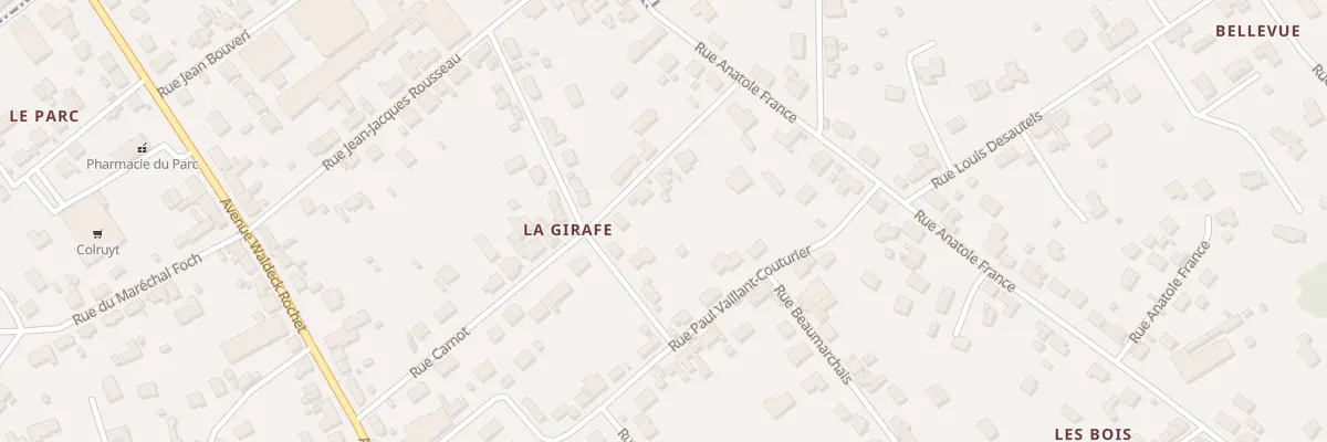 Plan du 22 Rue Carnot à Saint-Vallier