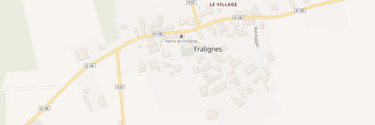 Plan du 1A Rue de l’Eglise à Fralignes