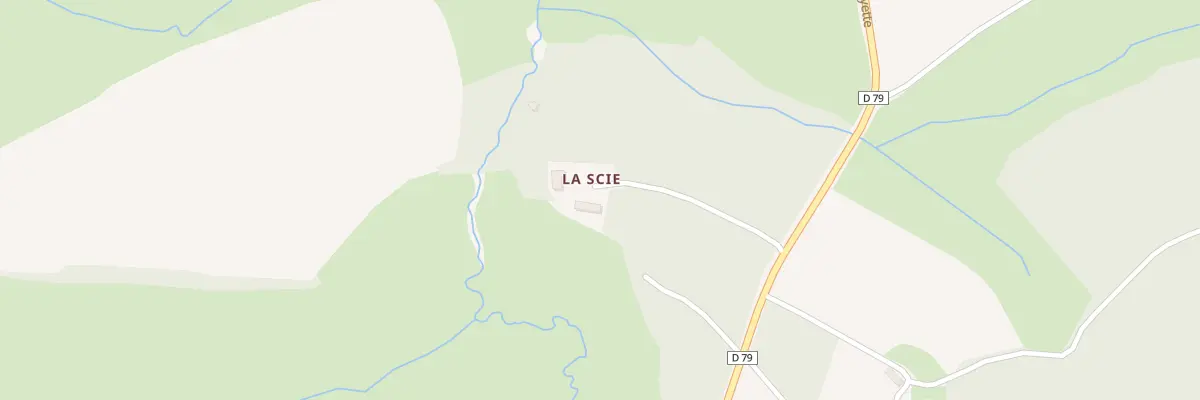 Plan du 5212 La Scie à Ozolles