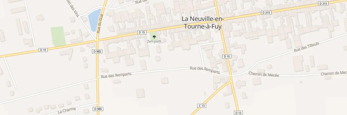 Plan du 10 Rue des Remparts à La Neuville-en-Tourne-à-Fuy
