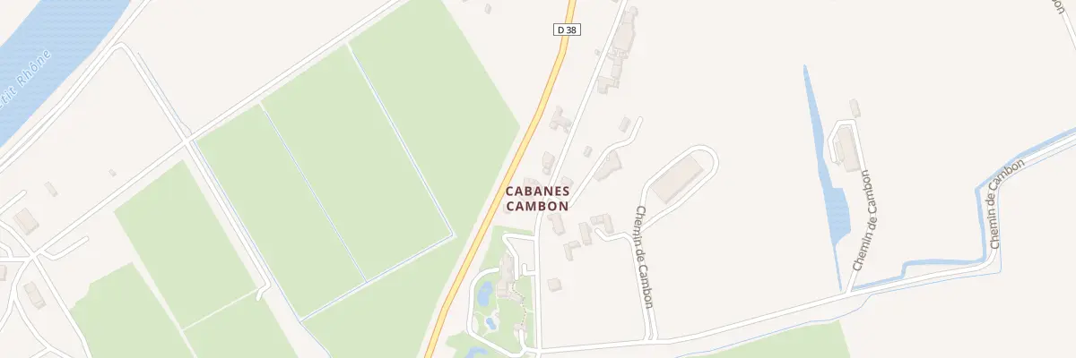 Plan du 113F Ham.De Cabannes de Cambon à Saintes-Maries-de-la-Mer