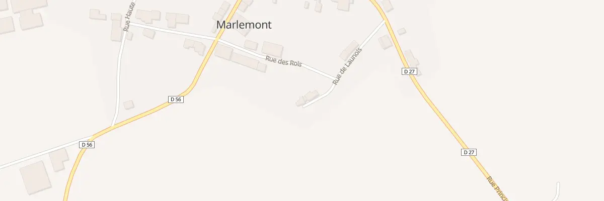 Plan du 5021 Le Village à Marlemont