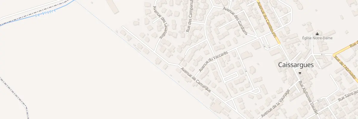 Plan du 18 Rue des Sarcelles à Caissargues