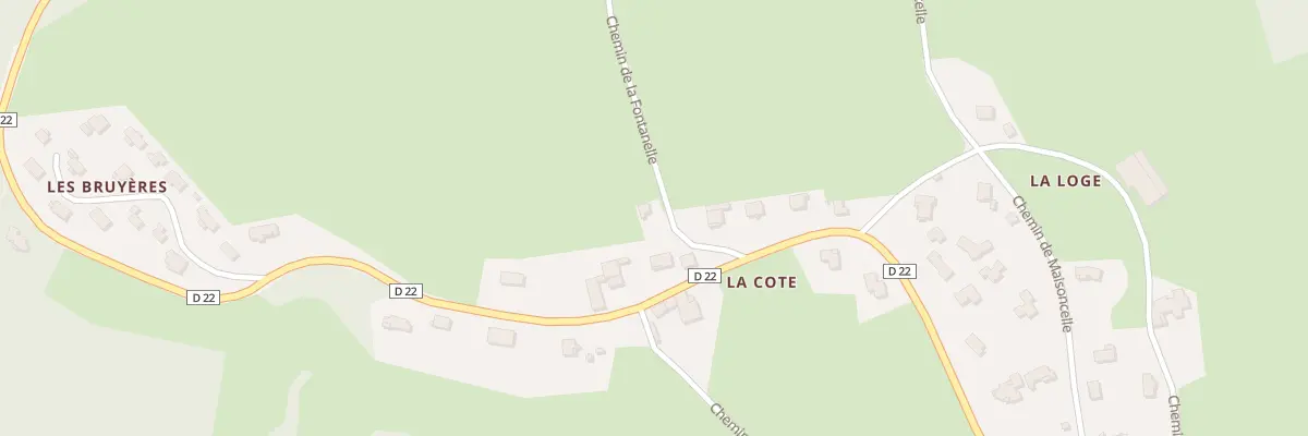 Plan du 67 Che de la Fontanelle à Saint-Romain-les-Atheux