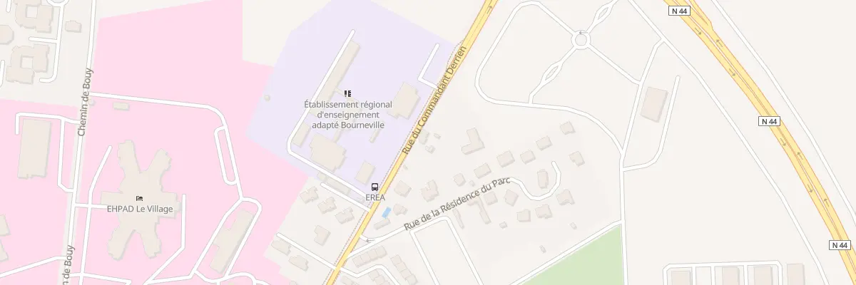 Plan du 76 Rue du Commandant Derrien à Châlons-en-Champagne