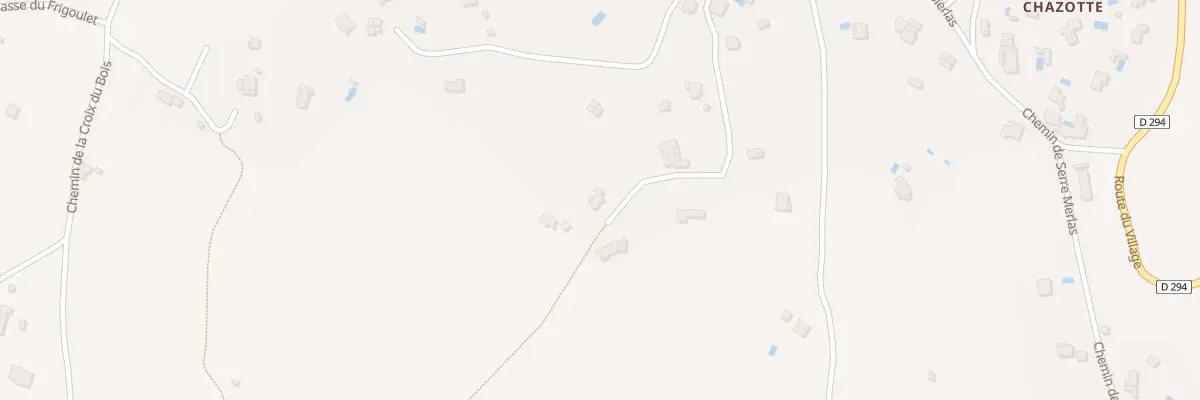 Plan du 380 Imp de la Peyrouse à Balazuc
