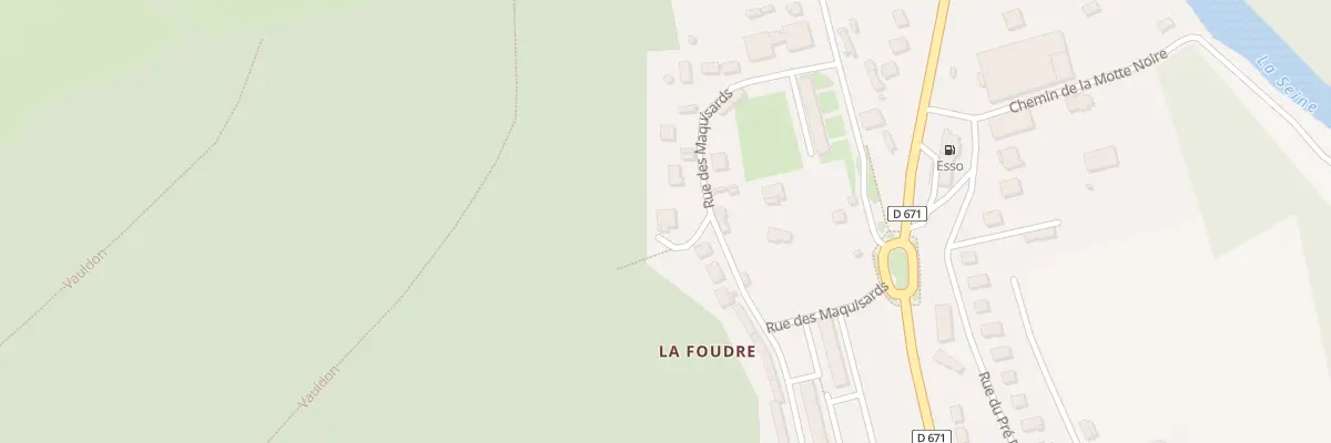 Plan du 16 Rue Des Maquisards à Bar-sur-Seine