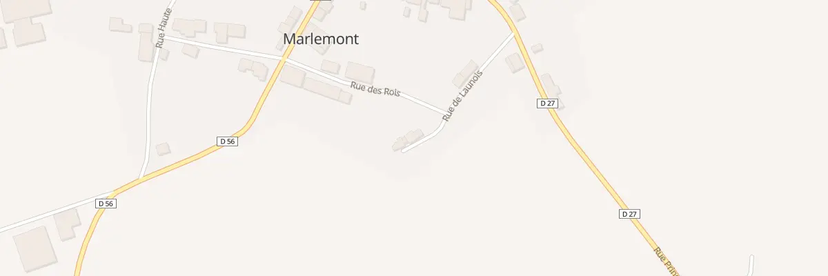 Plan du 5020 Le Village à Marlemont