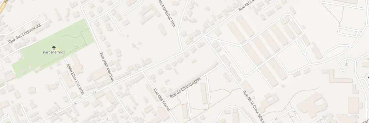 Plan du 110 Rue du Camp d’Attila à Châlons-en-Champagne