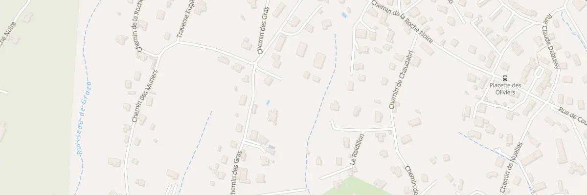 Plan du 3 Che des Gras à Aubenas