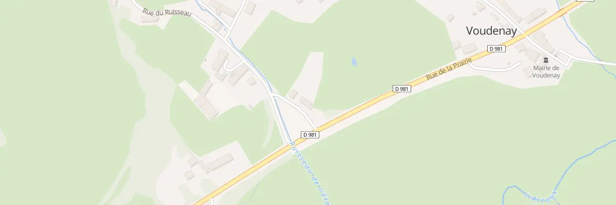 Plan du 5164 Viscolon à Voudenay