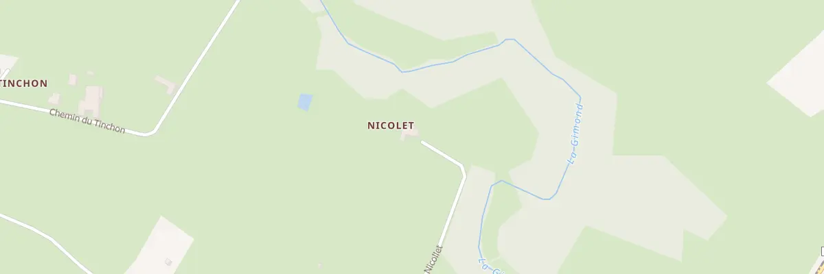 Plan du 5124 Nicolet à Saint-Médard-en-Forez