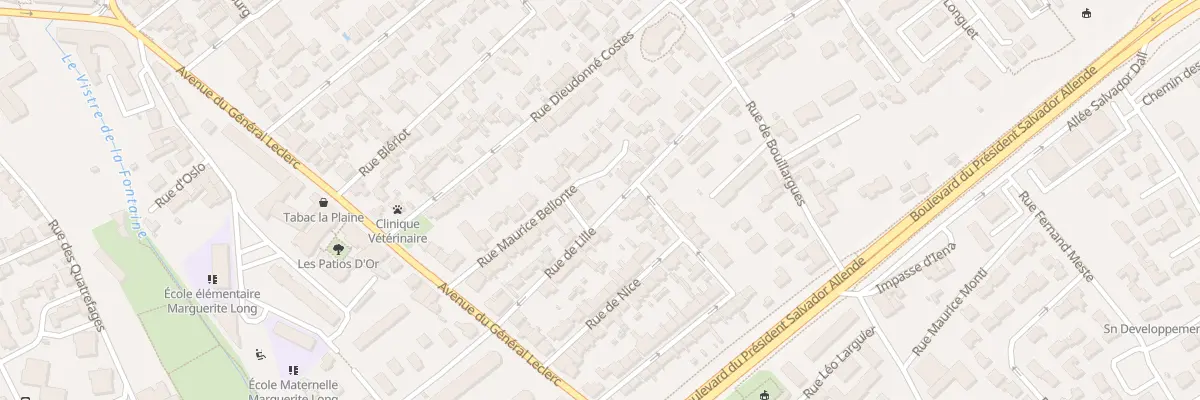 Plan du 11B Rue de Lille à Nîmes
