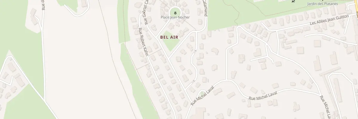 Plan du 7 Rue Georges Bidault à Saint-Étienne