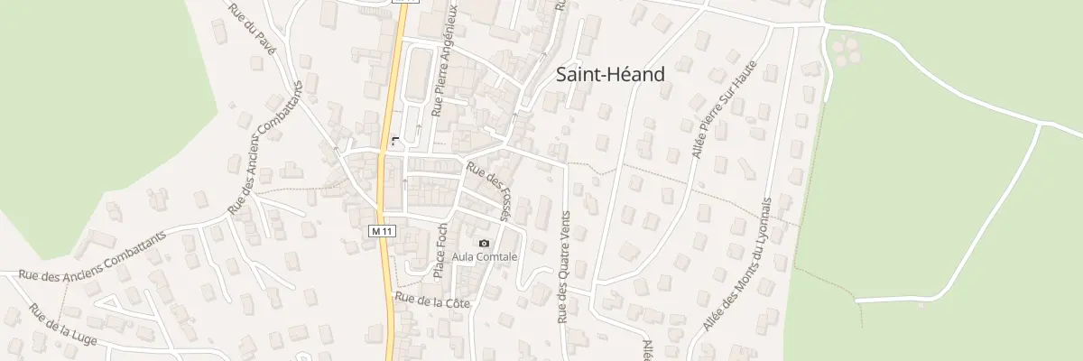 Plan du 8 Rue de la Montat à Saint-Héand
