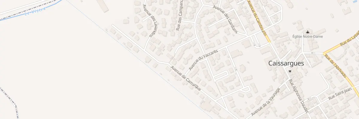 Plan du 9 Rue des Sarcelles à Caissargues