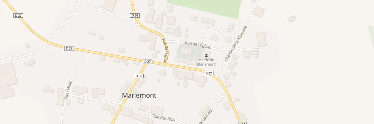 Plan du 5010 Le Village à Marlemont