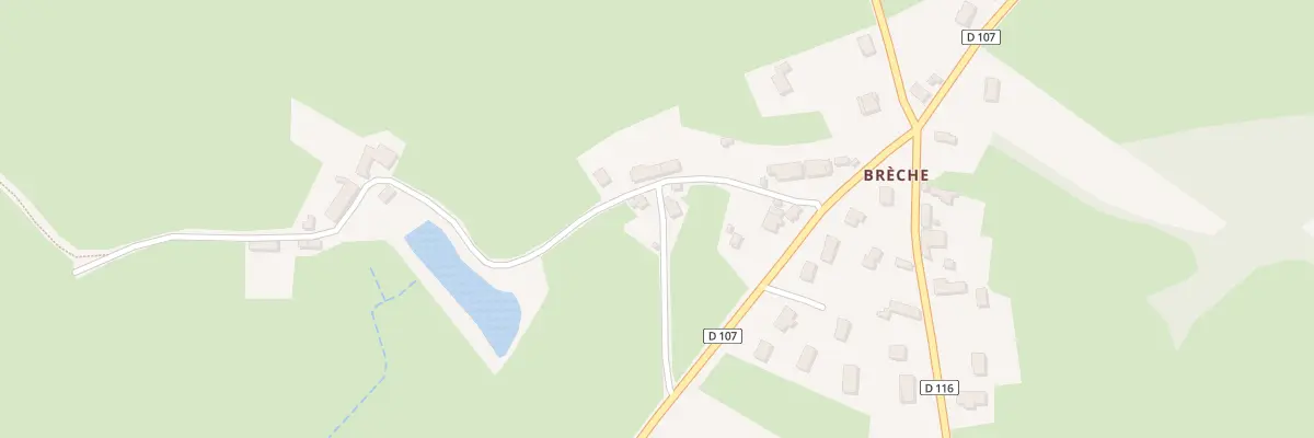Plan du 1 Rue du Bas de Brèche à Curgy