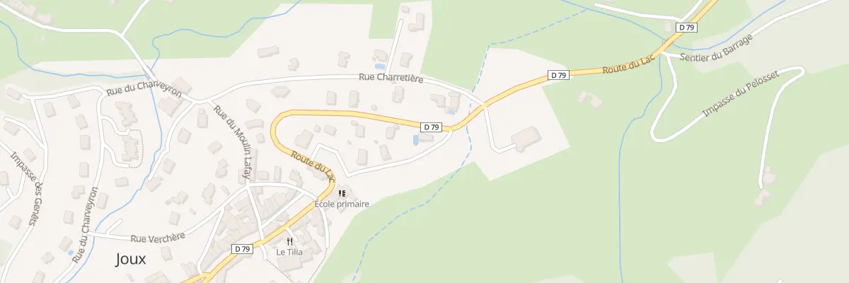 Plan du 5010D Le Bourg à Joux