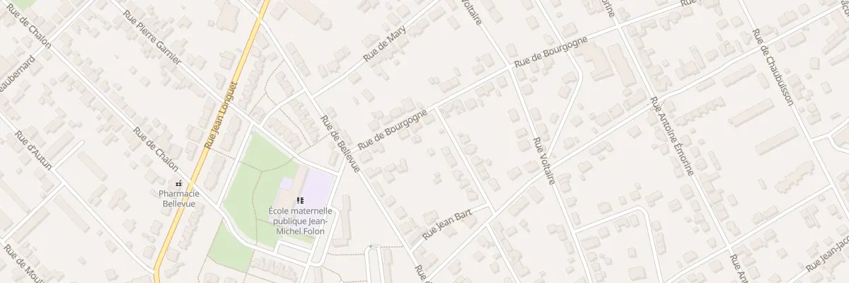 Plan du 41 Rue de Bourgogne à Montceau-les-Mines