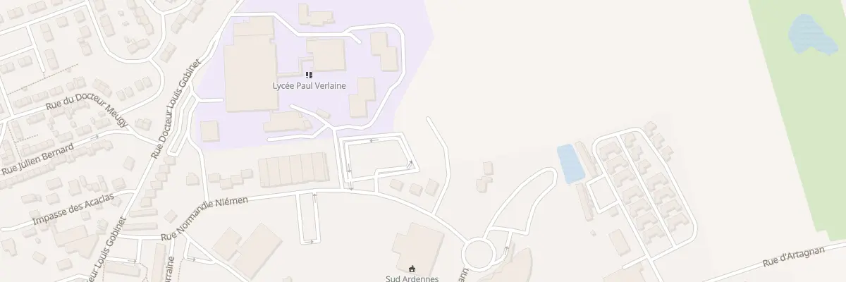 Plan du 7 Rue les Vallieres à Rethel