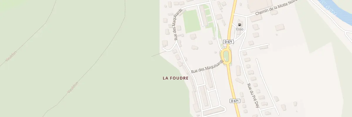 Plan du 20 Rue Des Maquisards à Bar-sur-Seine