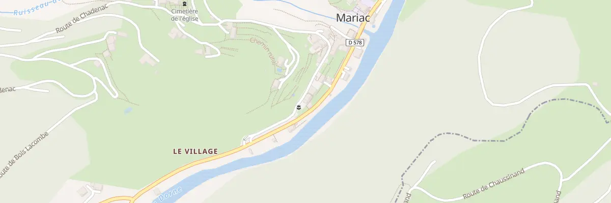 Plan du 5088 Le Village à Mariac